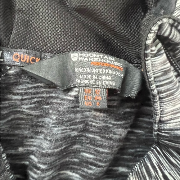 Mountain Warehouse Grey Quarter Zip Hoodie - Picture 3 of 3